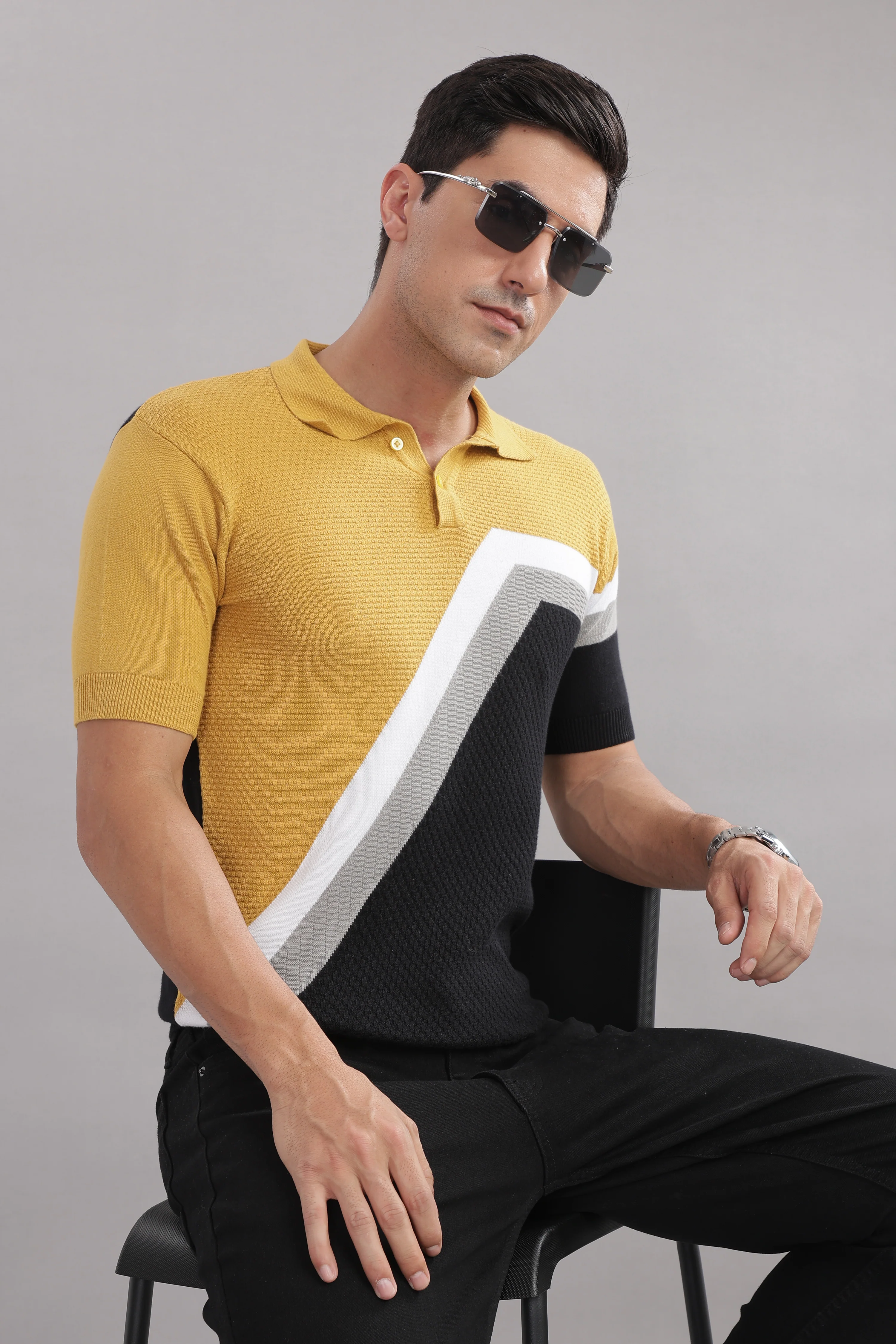 Men Multi Printed Cotton Regular T-Shirt - Image 2