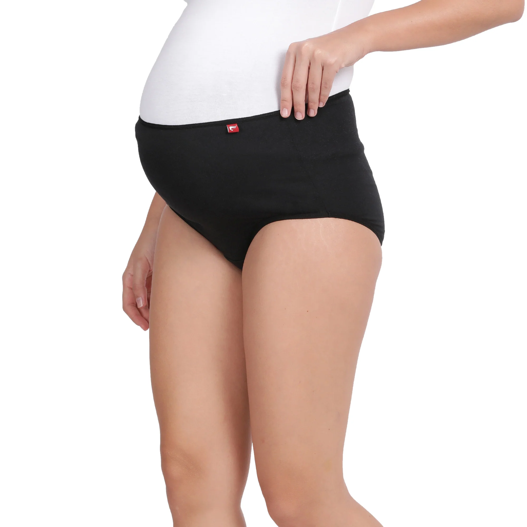 High Rise 3/4th Coverage Maternity Panty - Image 5