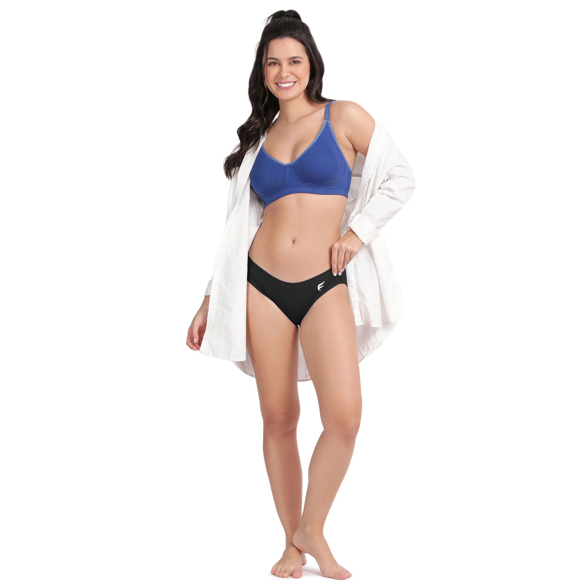 Low Rise Half Coverage Bikini Pack Of 3 - Image 8