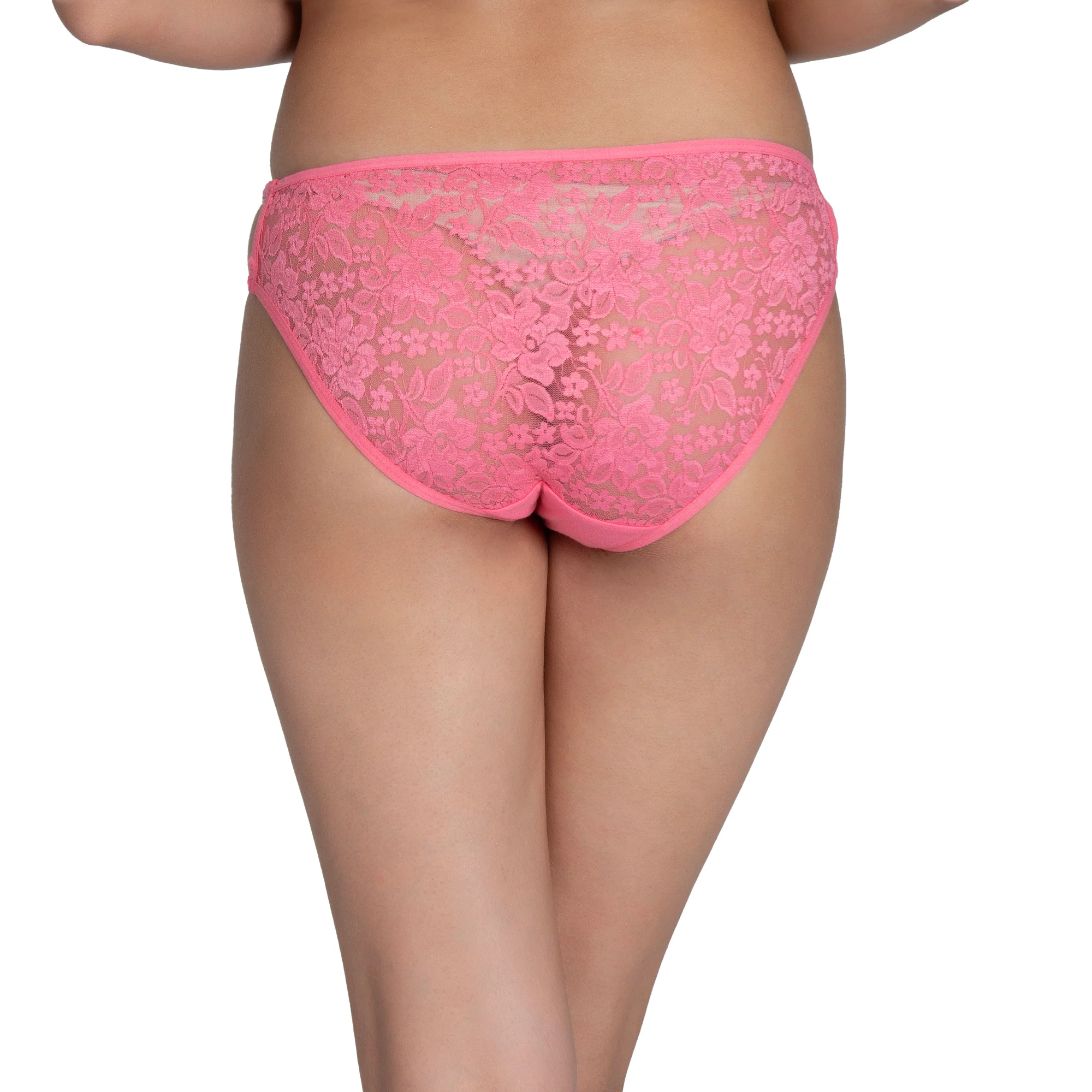 Low Rise Half Coverage Lace Bikini - Image 3