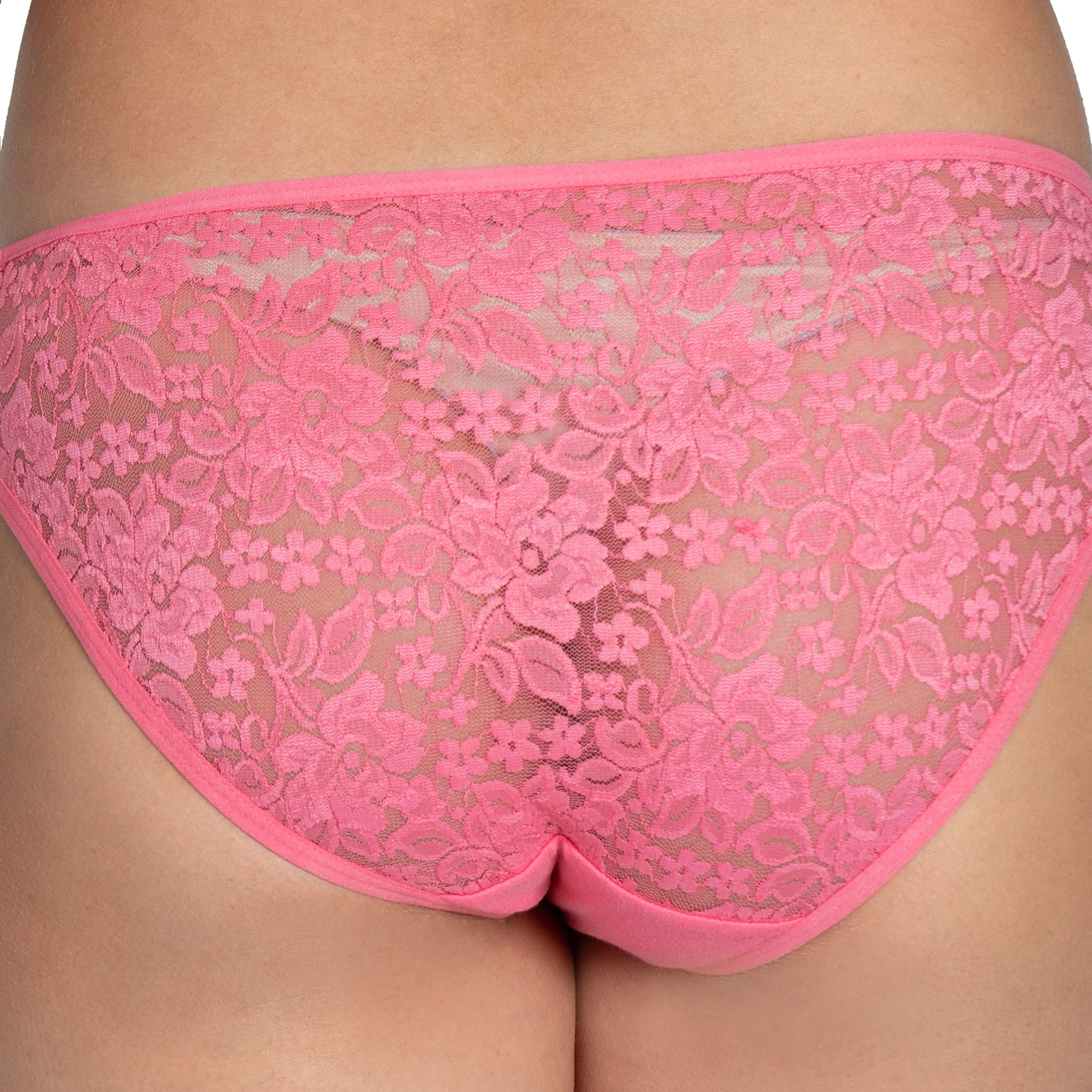 Low Rise Half Coverage Lace Bikini - Image 4
