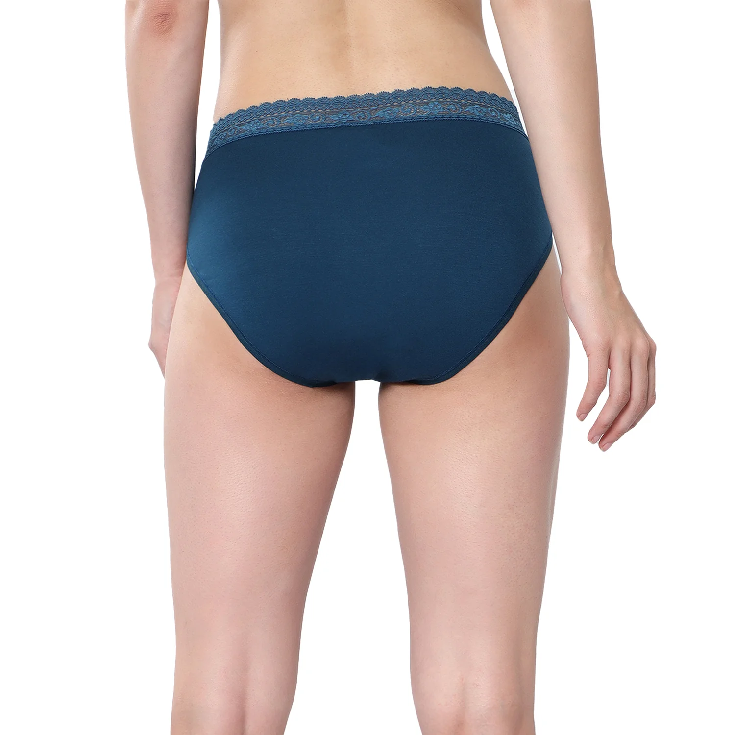 Medium Rise 3/4th Coverage Lace Hipster Pack Of 2 - Image 8