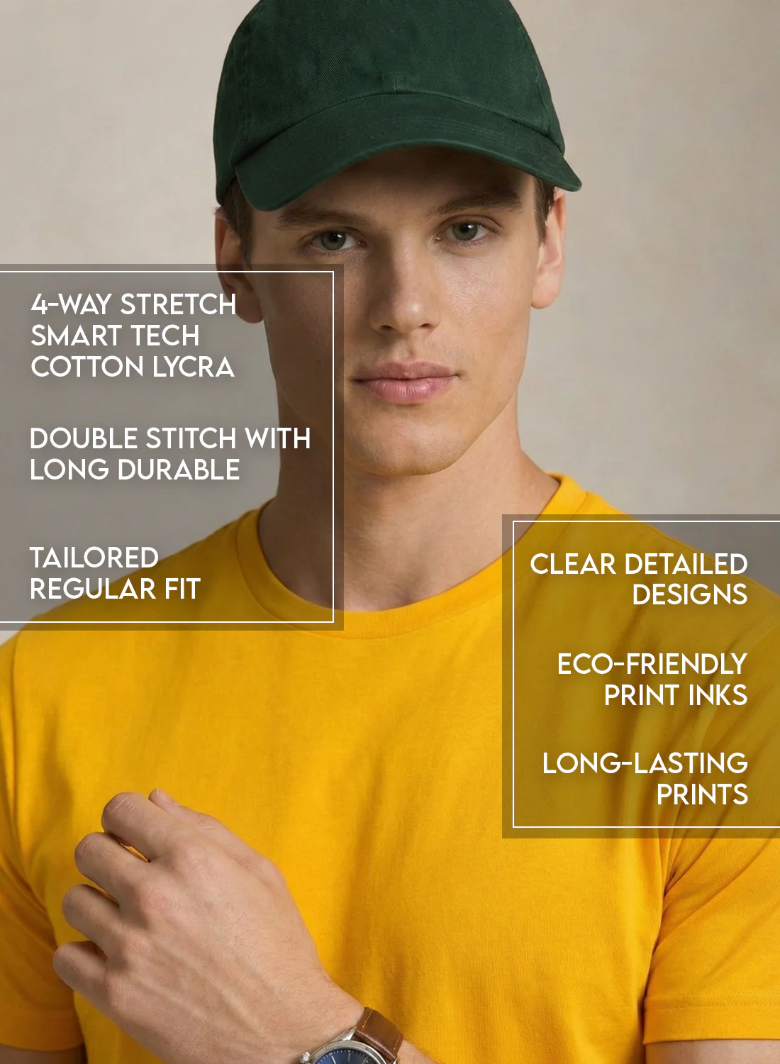 Men Badminton Graphic T-Shirt - Image 6