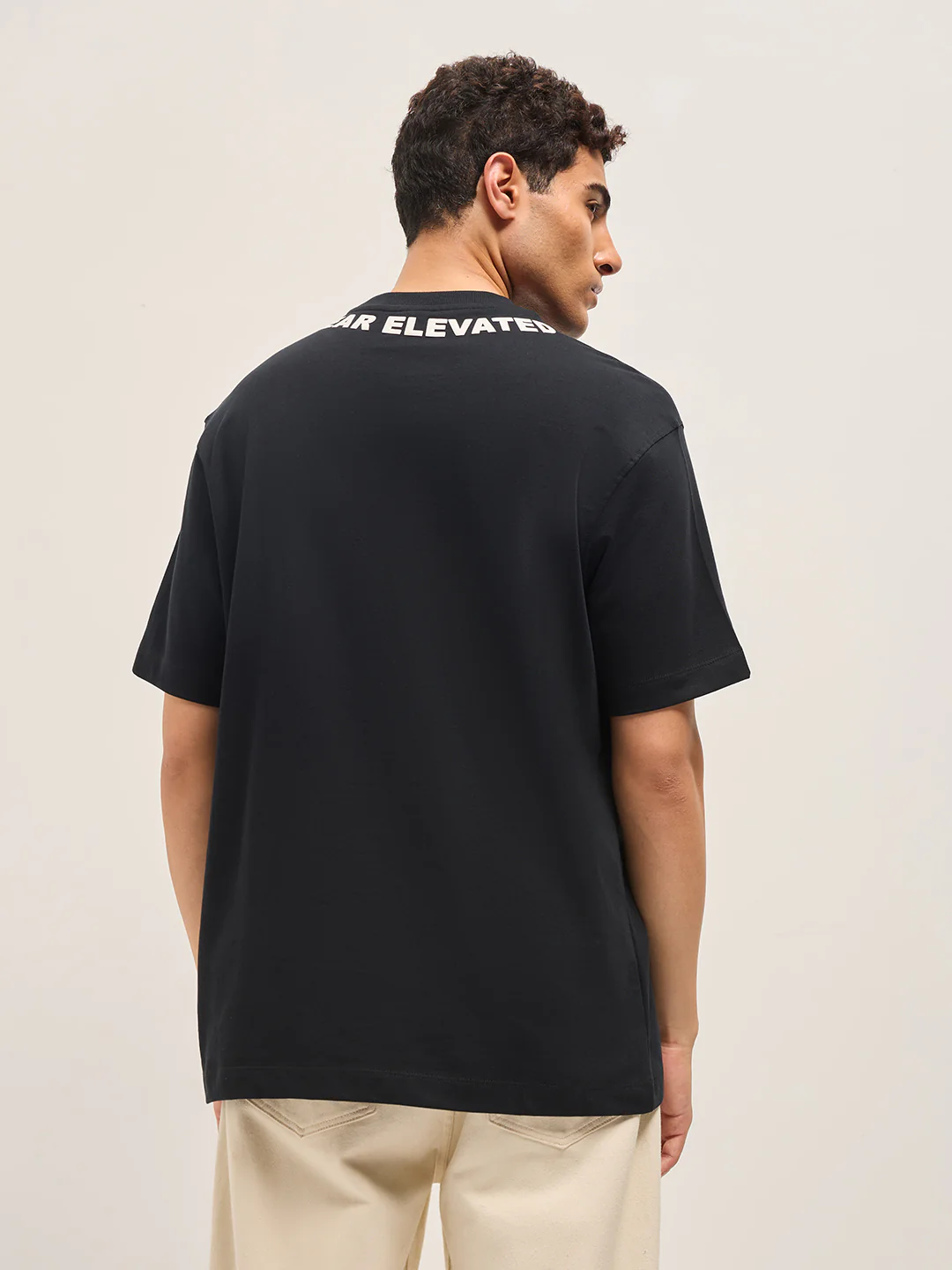 Men Black Shark Tank Limited Edition Black Crew Tee - Image 2