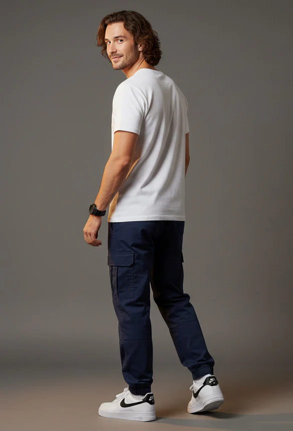 Men Cotton V-Neck T-Shirt Pack of 3 - Image 3