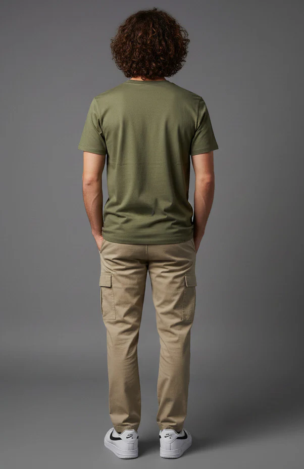 Men Cotton V-Neck T-Shirt Pack of 3 - Image 7
