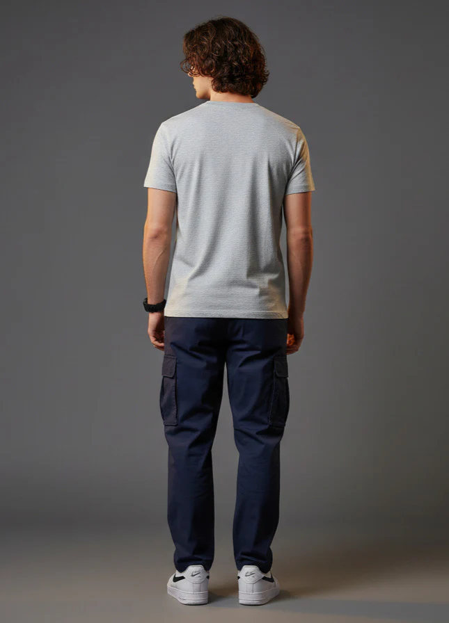 Men Cotton V-Neck T-Shirt Pack of 3 - Image 6