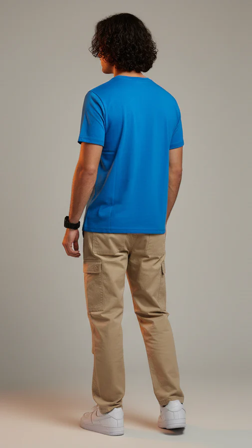 Men Cotton V-Neck T-Shirt Pack of 4 - Image 8