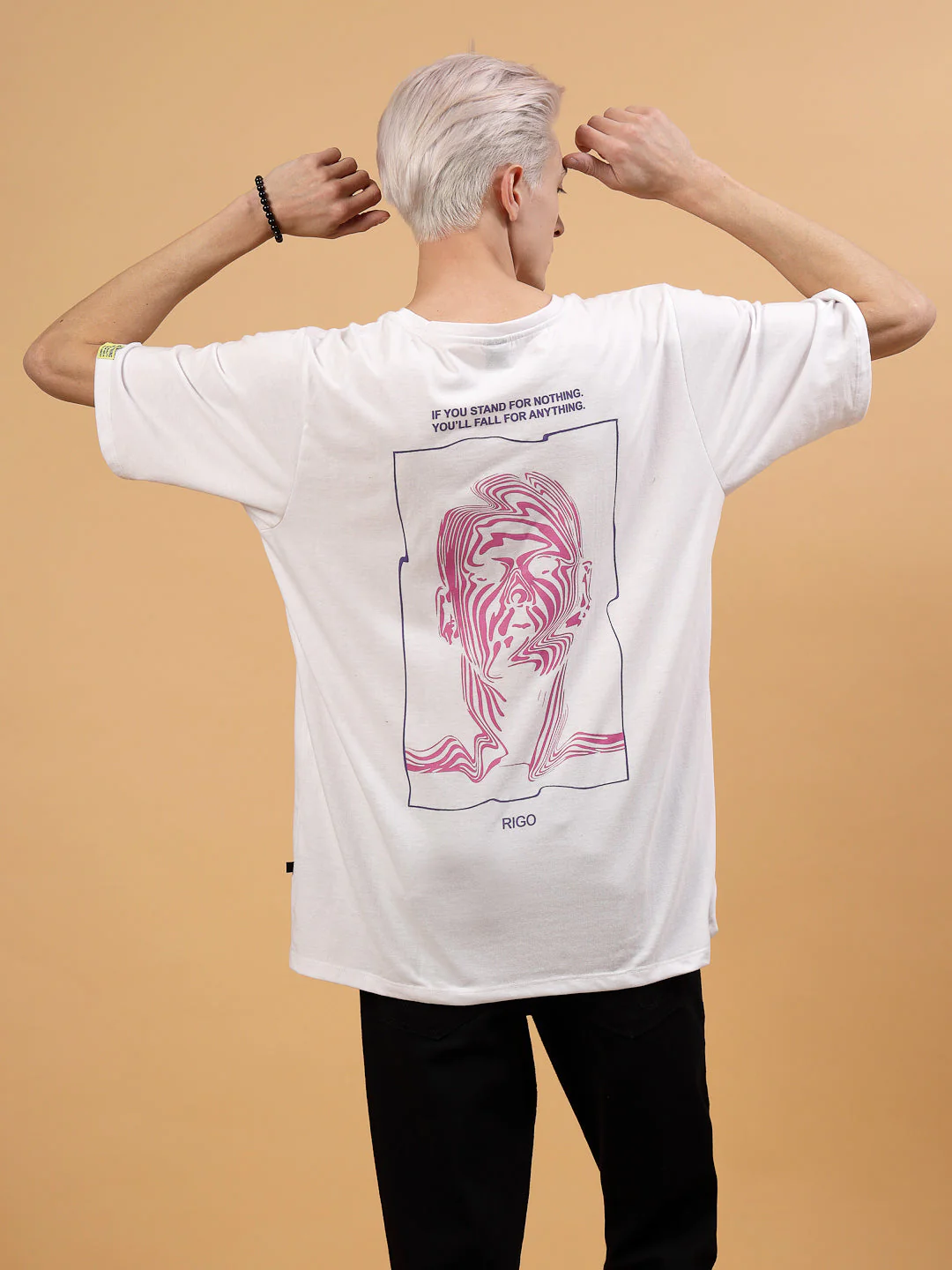 Men Effortless Cool Oversized Cotton Tshirt - Image 4