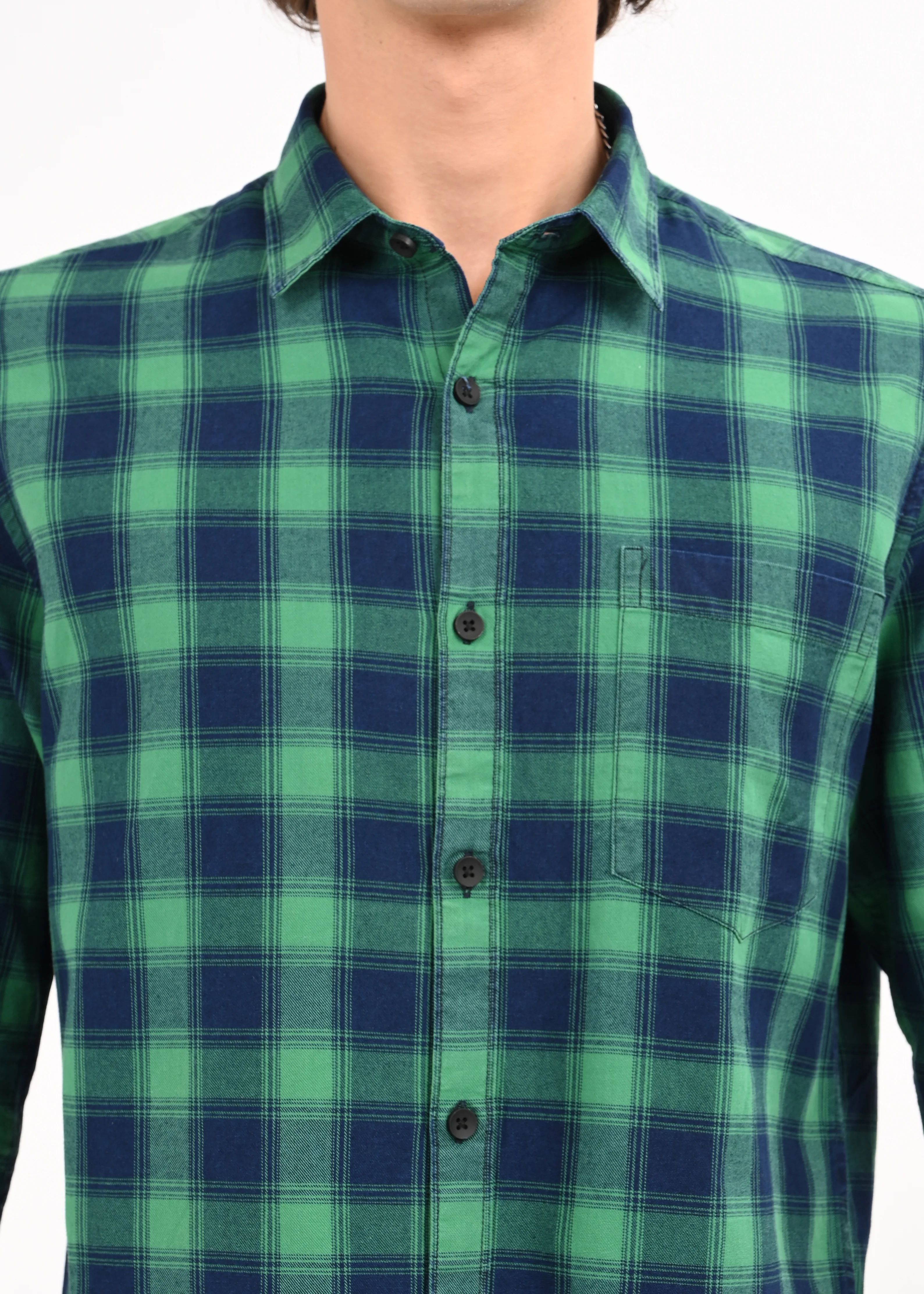 Men Green Shirt - Image 5