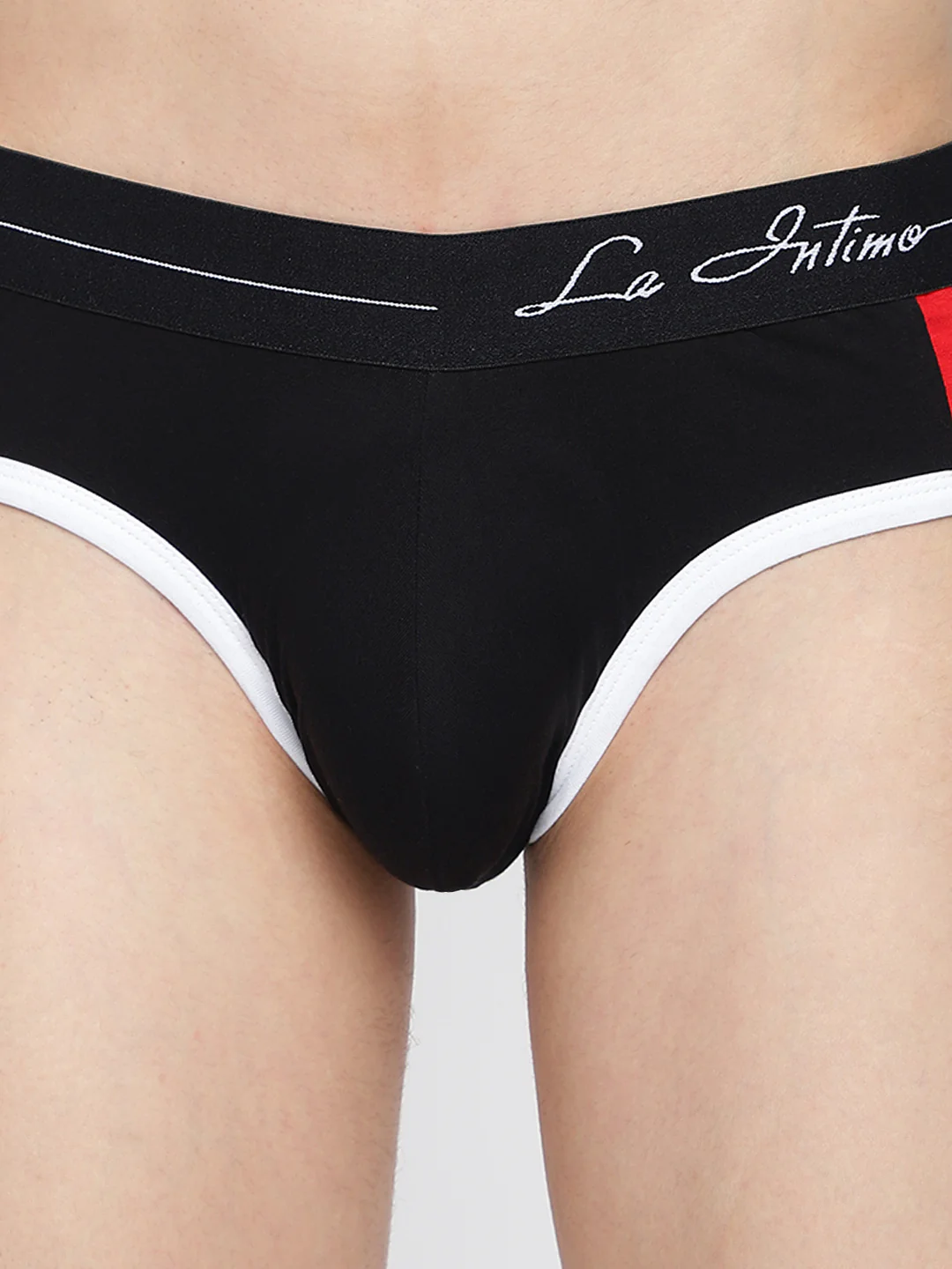 Men Double Striped Classic Brief - Image 5