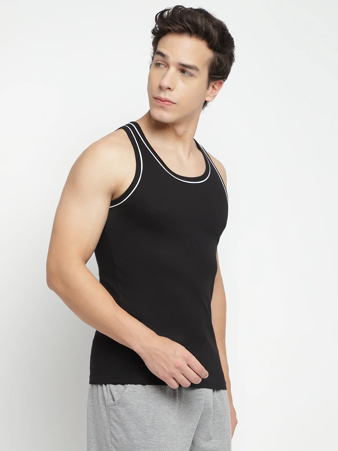 Men Modish Gym Vest (Pack of 3) - Image 4