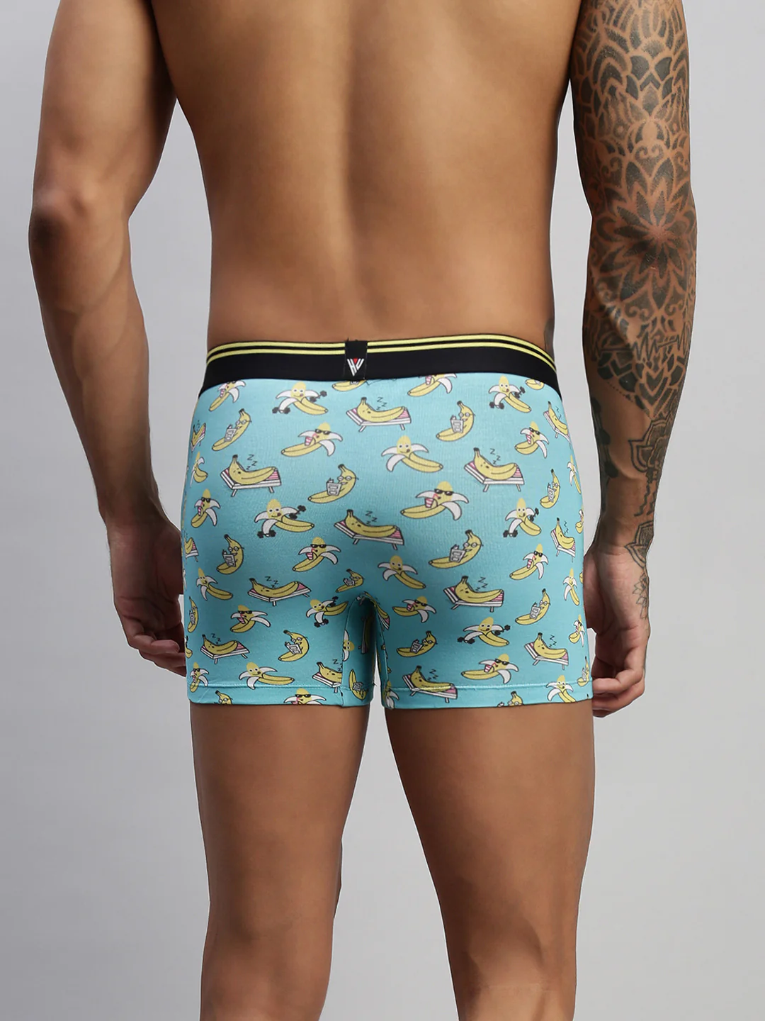 Men Pack of 2 Modal Printed Trunks - Image 13