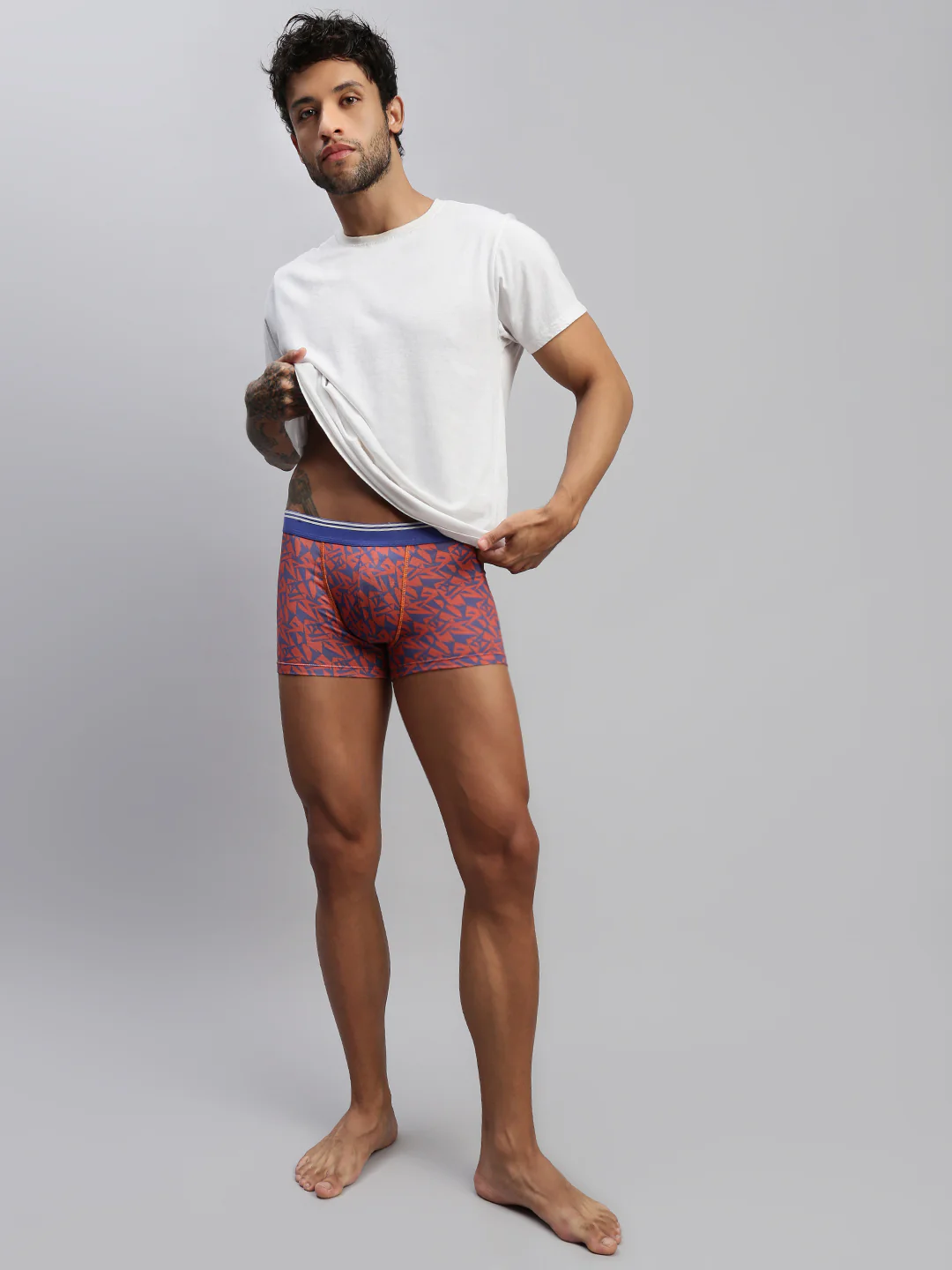Men Pack of 2 Modal Printed Trunks - Image 3