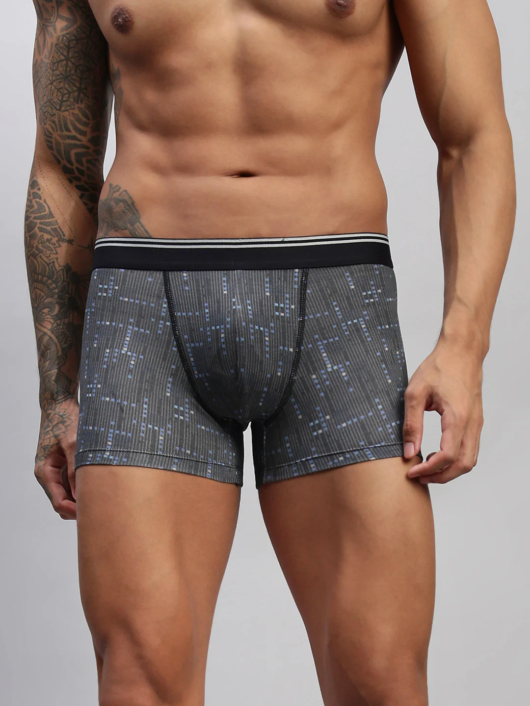 Men Pack of 2 Modal Printed Trunks - Image 7