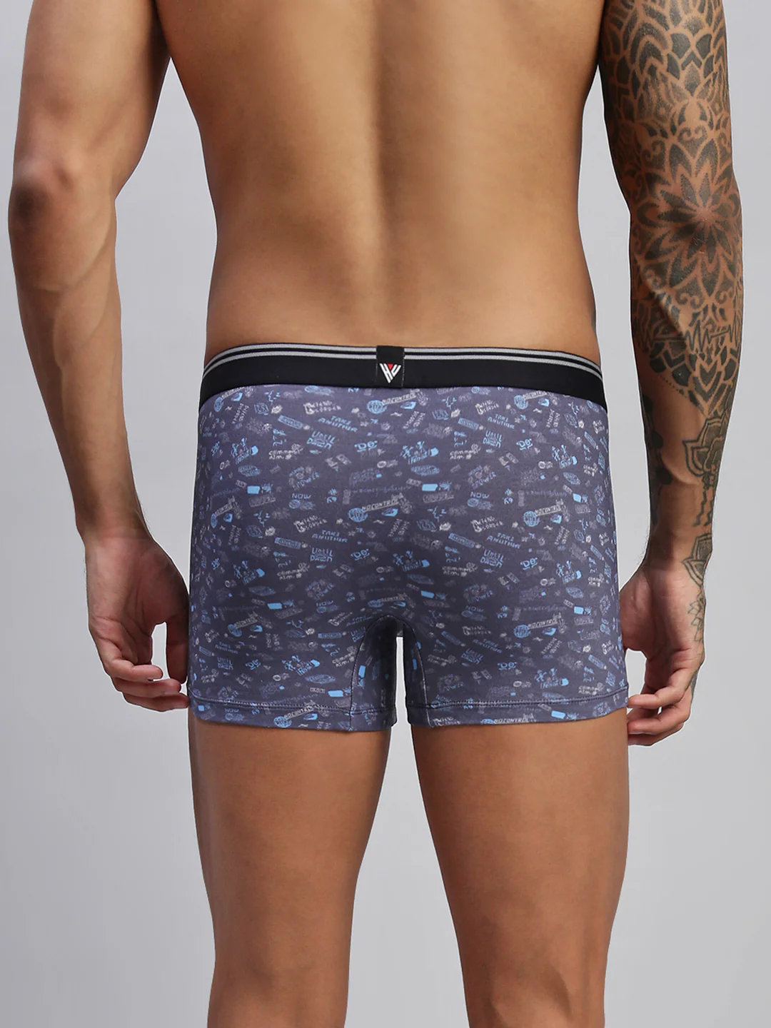 Men Pack of 2 Modal Printed Trunks - Image 9