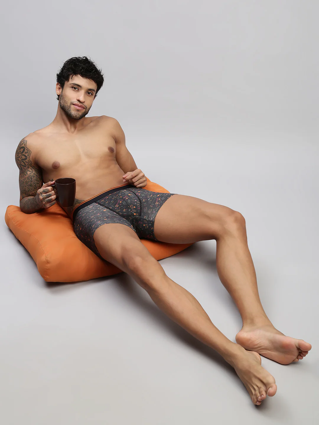Men Pack of 2 Modal Printed Trunks - Image 3