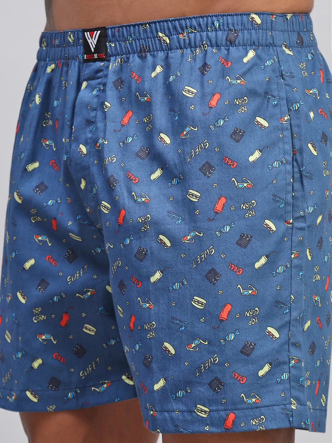Men Pack of 2 Printed Cotton Boxer Shorts - Image 13