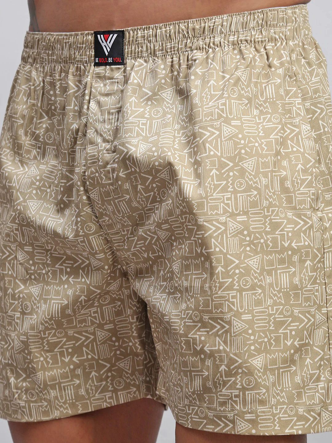 Men Pack of 2 Printed Cotton Boxer Shorts - Image 13