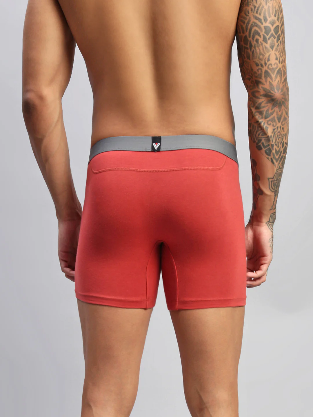 Men Pack of 3 Cotton Stretch Boxer Brief - Image 6