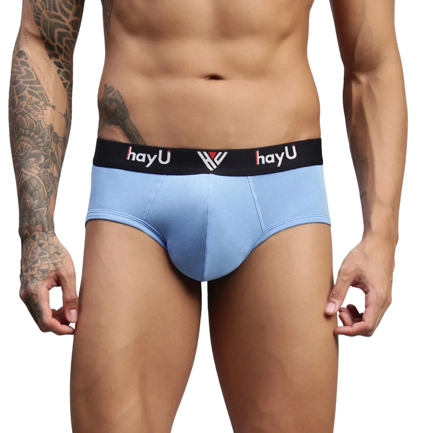 Men Pack of 3 Cotton Stretch Brief - Image 2