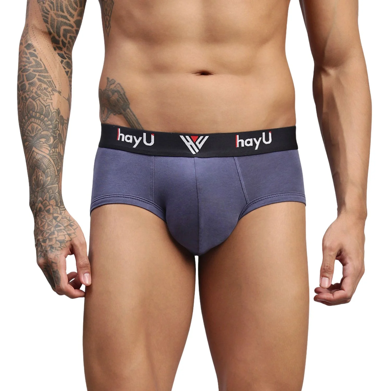 Men Pack of 3 Cotton Stretch Brief - Image 3