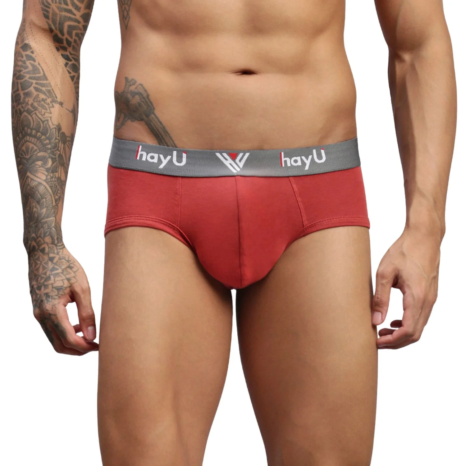 Men Pack of 3 Cotton Stretch Brief - Image 4