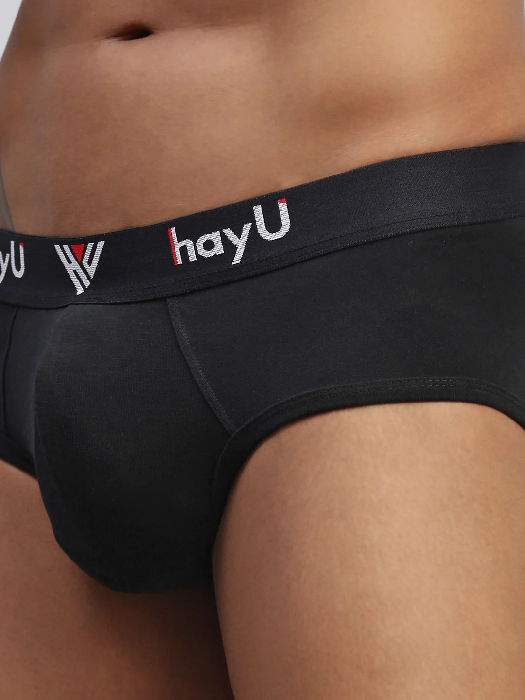 Men Pack of 2 Cotton Elastane Briefs - Image 6