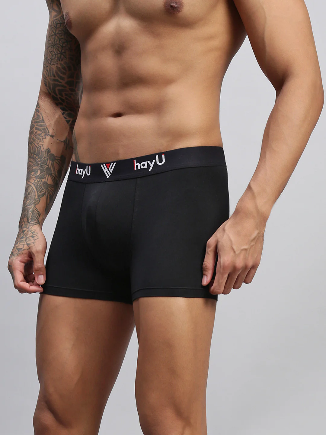 Men Pack of 2 Cotton Elastane Trunks - Image 9