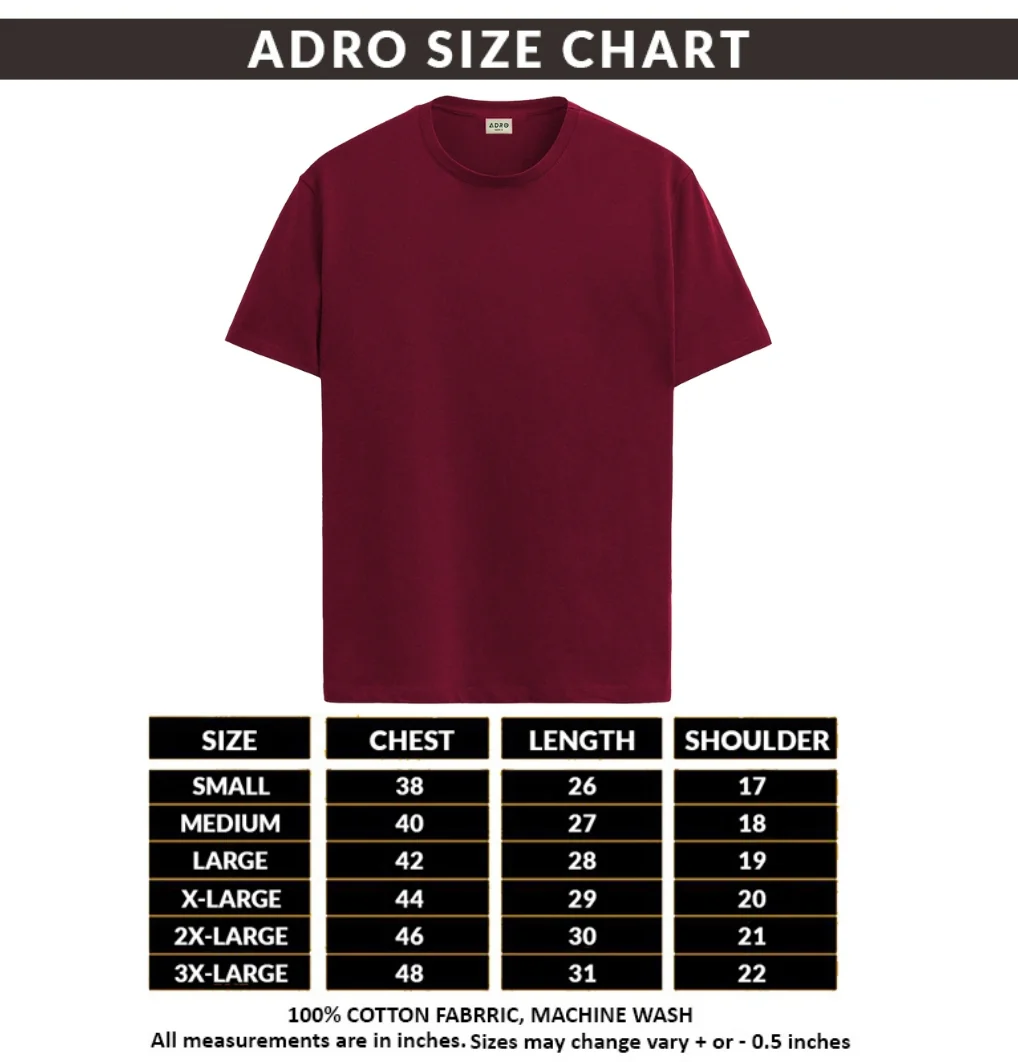 Men Printed Light Maroon T Shirt - Image 5