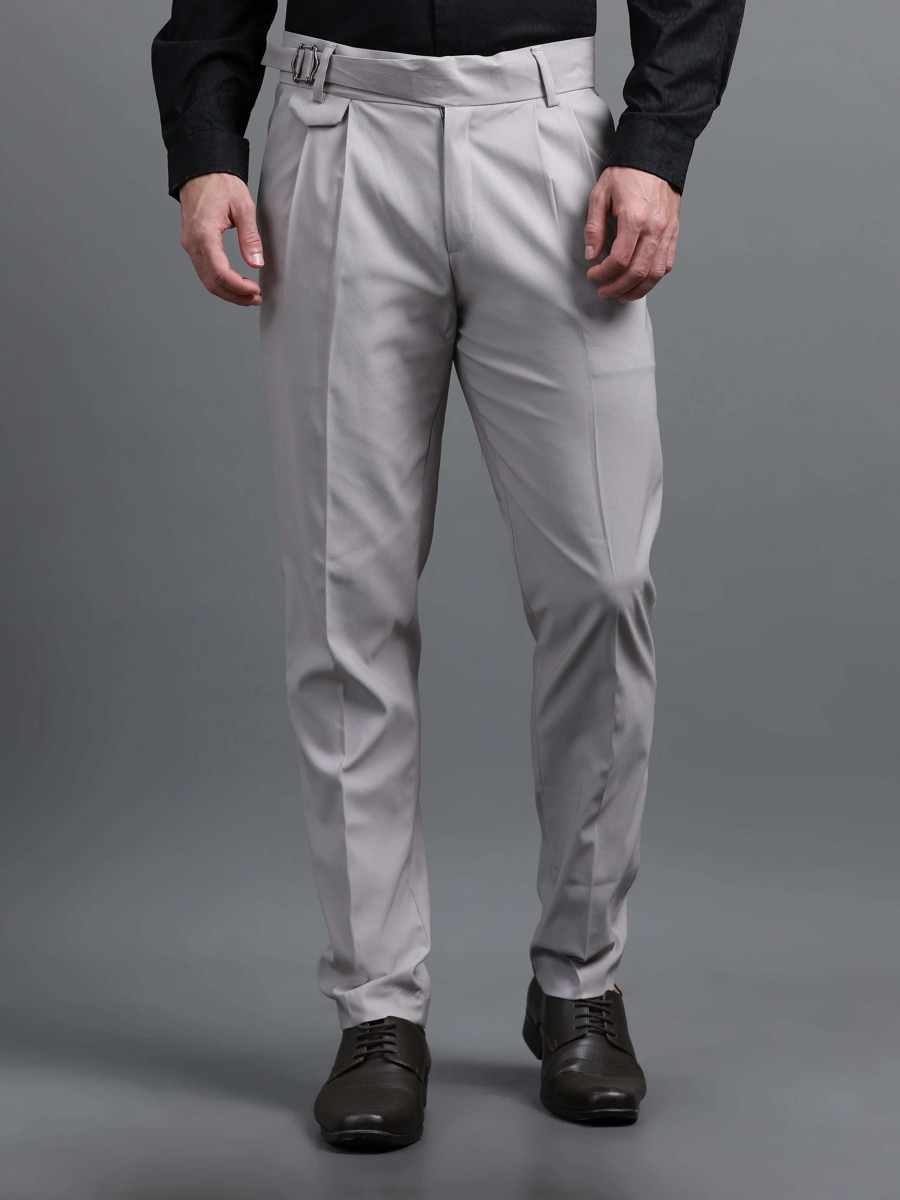 Men Rosh Silver Gurkha Pant