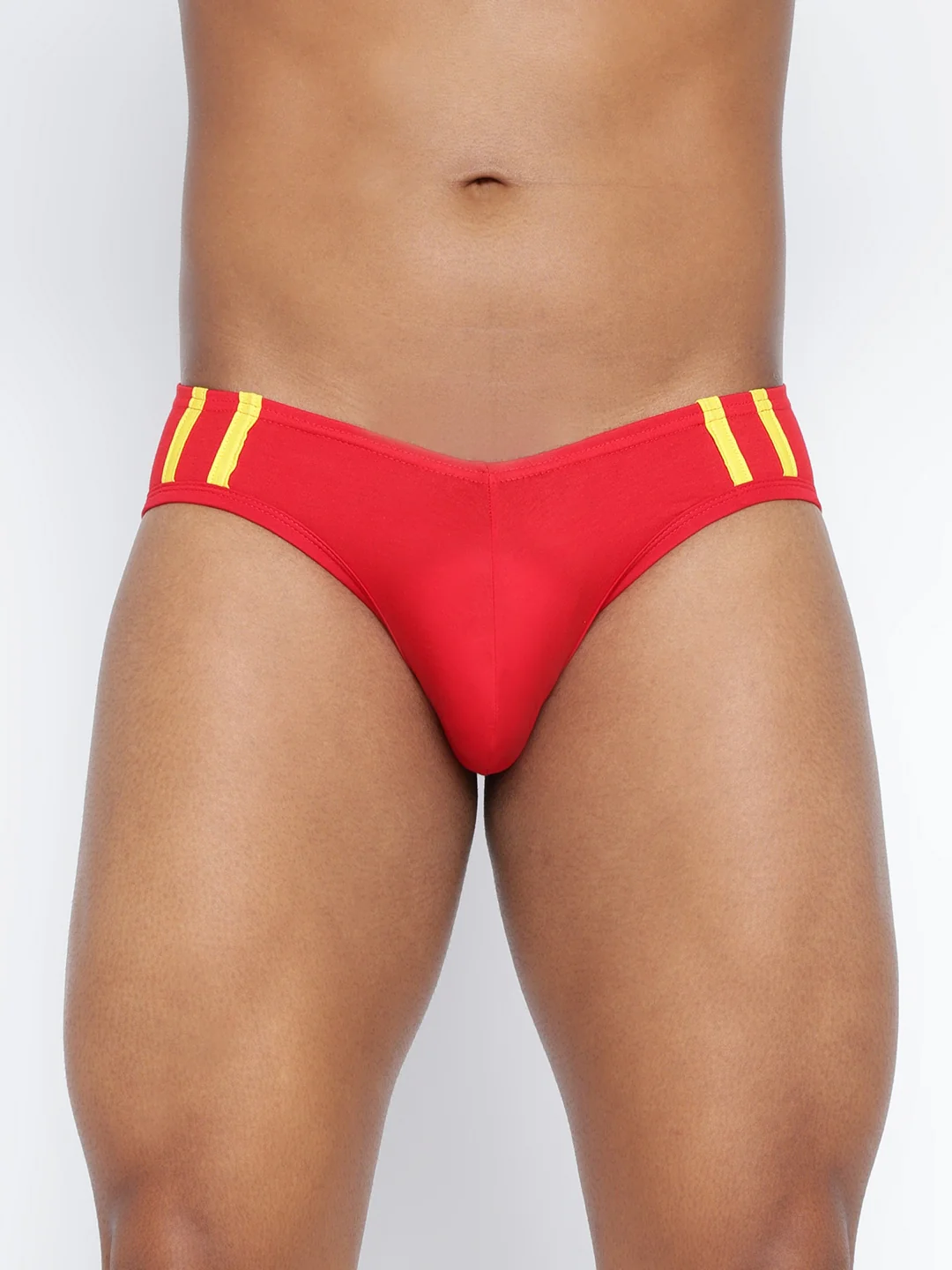 Men Striped and Solid Fashion Brief