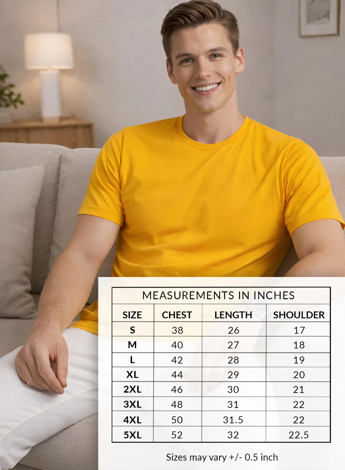 Men Tennis Printed T-Shirt - Image 8