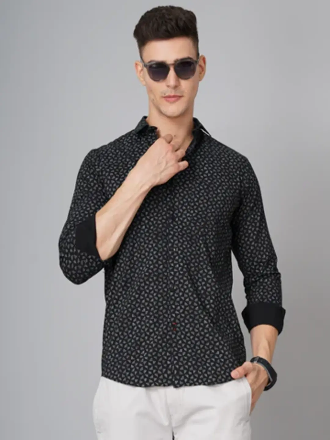 Men Triad Black Shirt