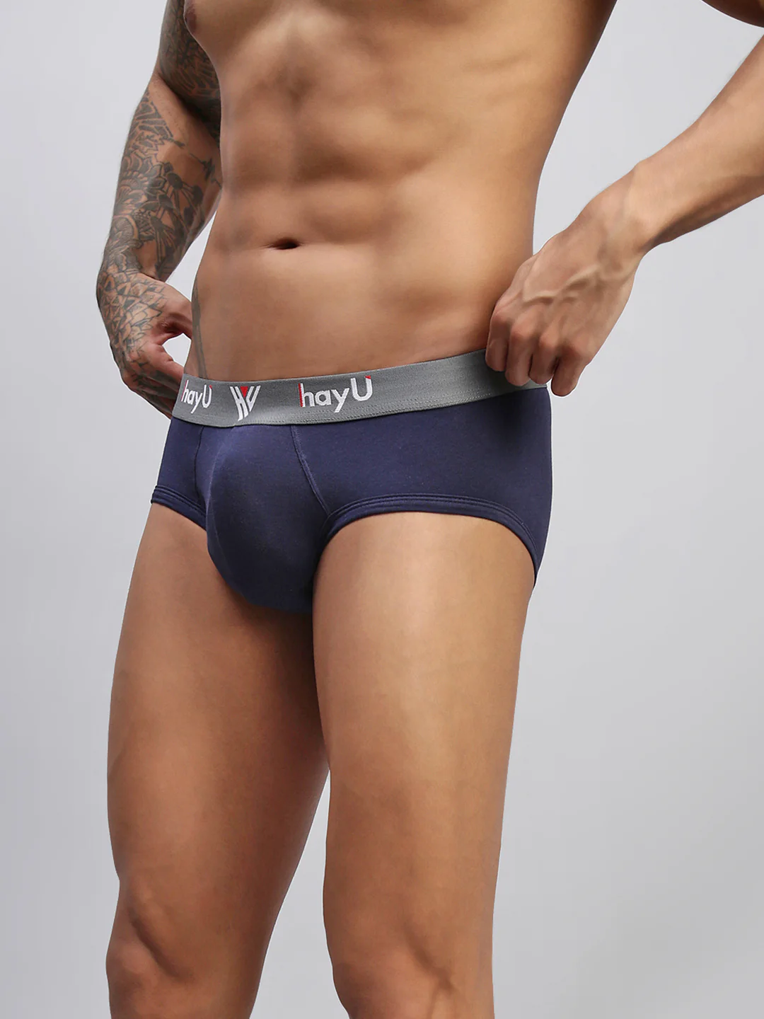 Men Cotton Elastane Briefs - Image 3