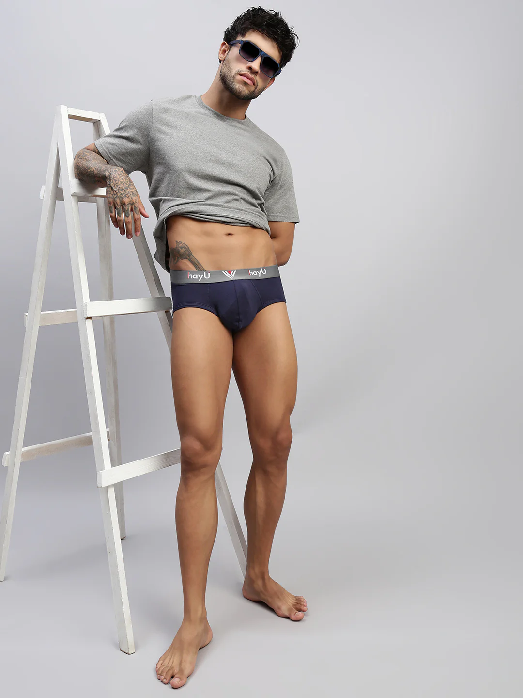 Men Cotton Elastane Briefs - Image 6