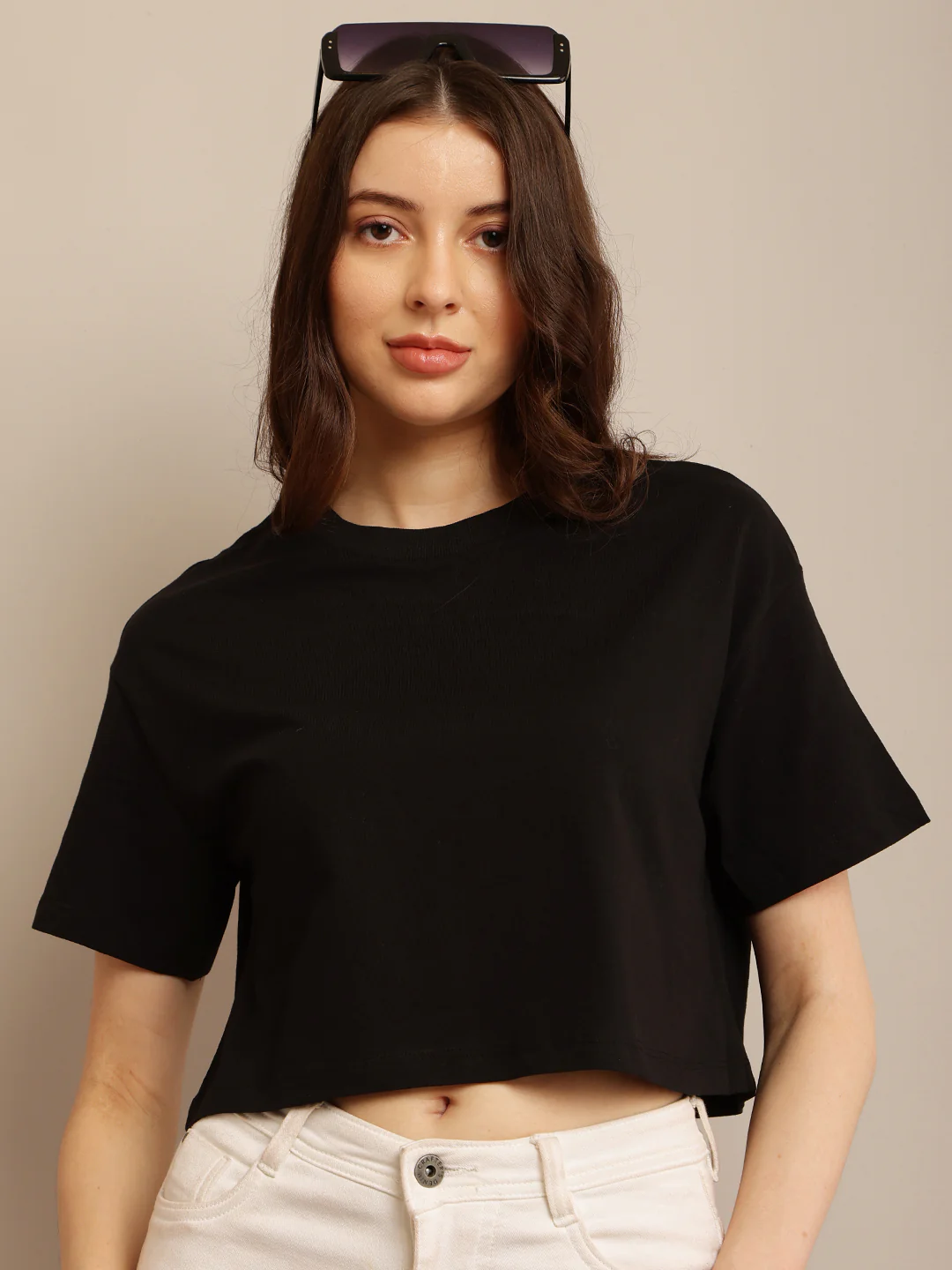 Women Loose Fit Crop Top - Image 4