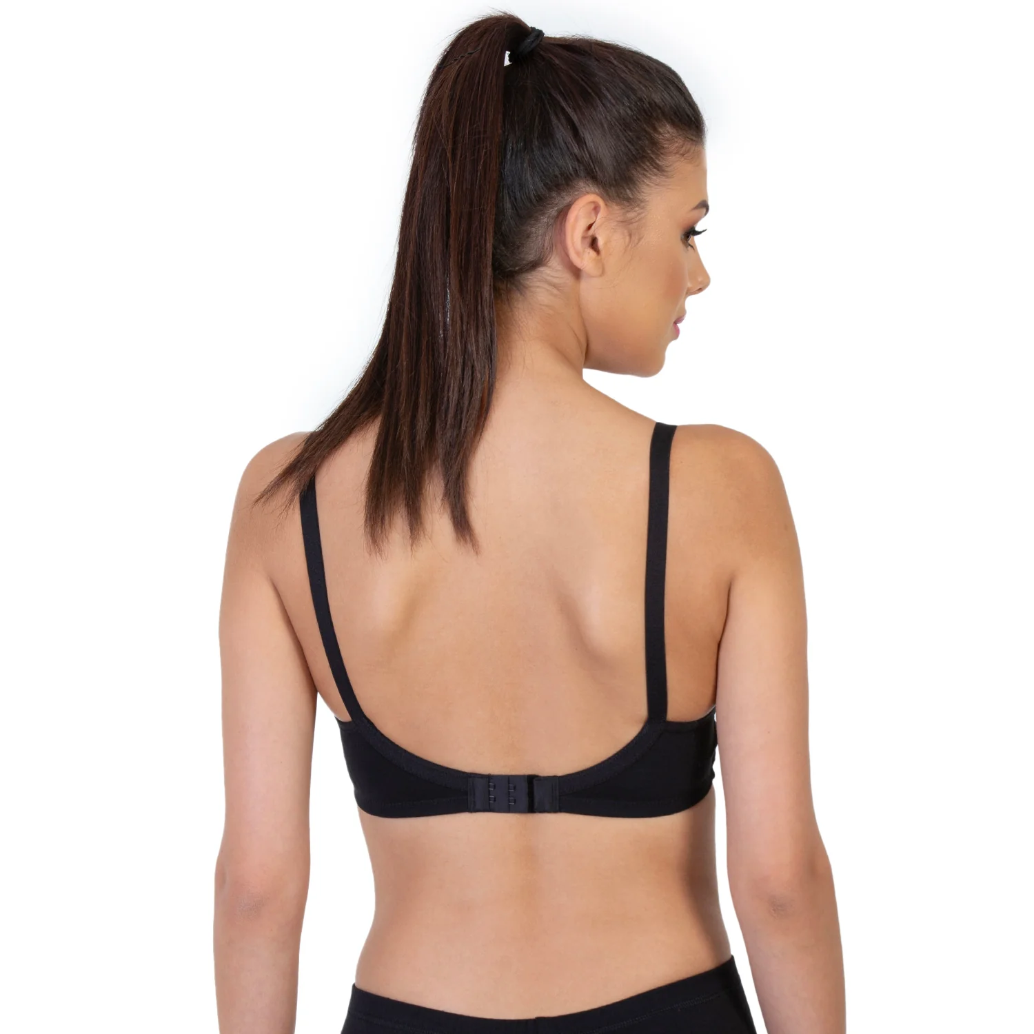 Non-Padded Non-Wired 3/4th Coverage Minimizer Bra - Image 2