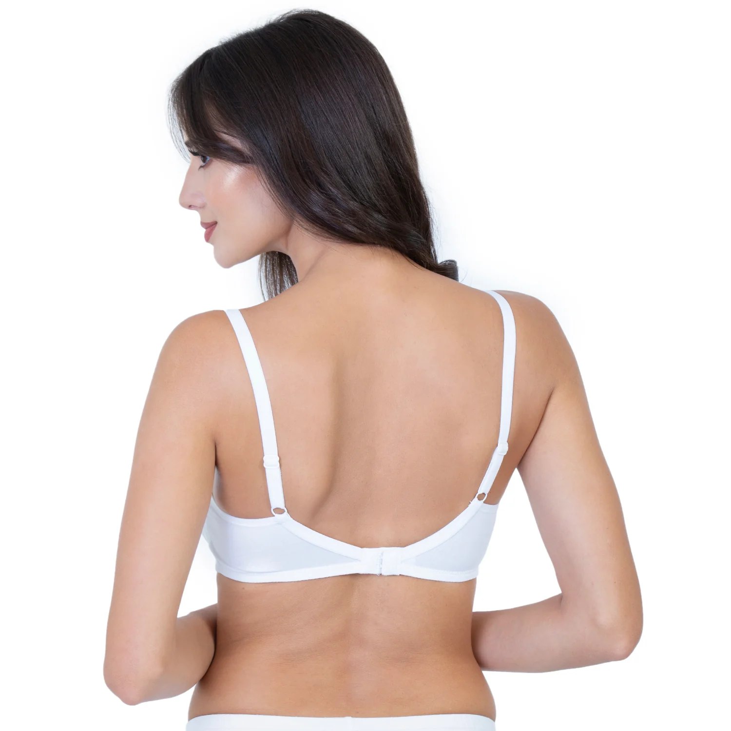 Non-Padded Non-Wired 3/4th Coverage T-Shirt Bra - Image 2