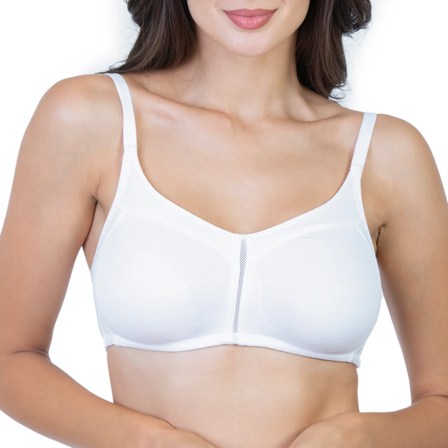 Non-Padded Non-Wired 3/4th Coverage T-Shirt Bra - Image 3