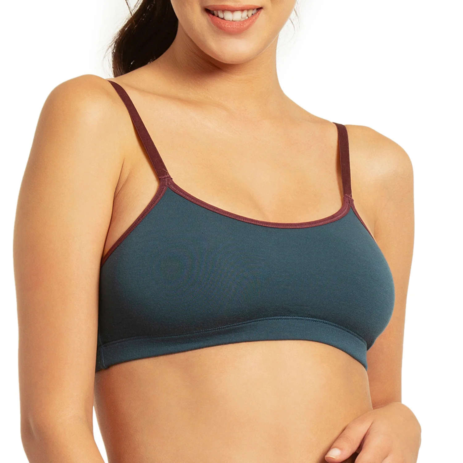 Non-Padded Non-Wired Full Coverage Beginners Bra - Image 3