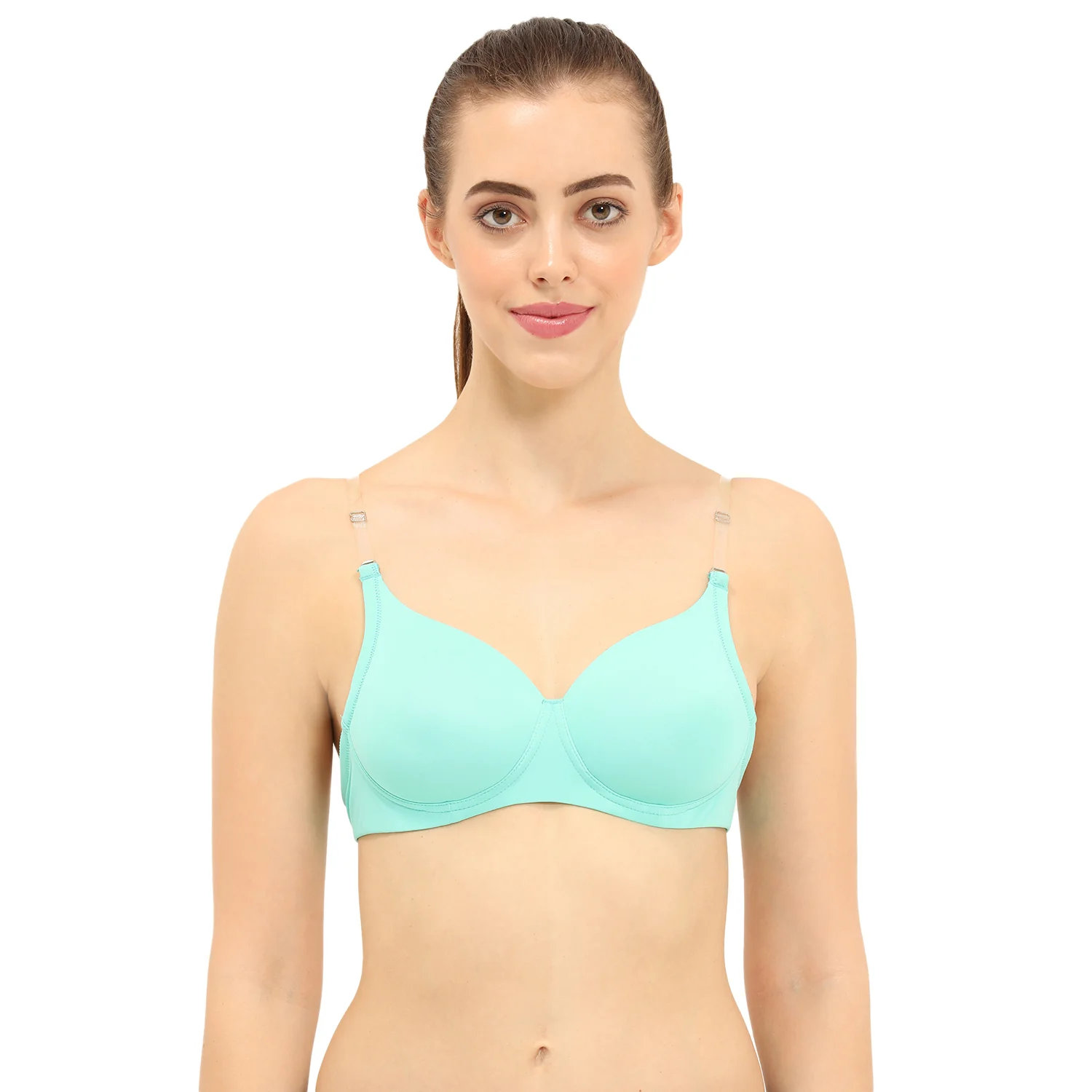 Padded Non-Wired 3/4th Coverage Backless Bra - Image 3