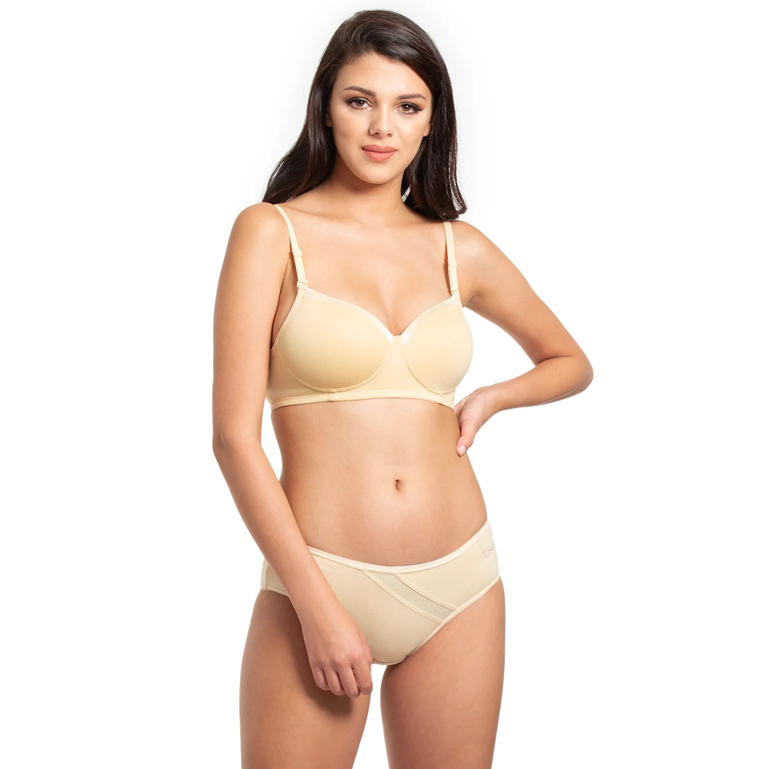 Padded, Non-Wired 3/4th Coverage T-Shirt Bra - Image 5