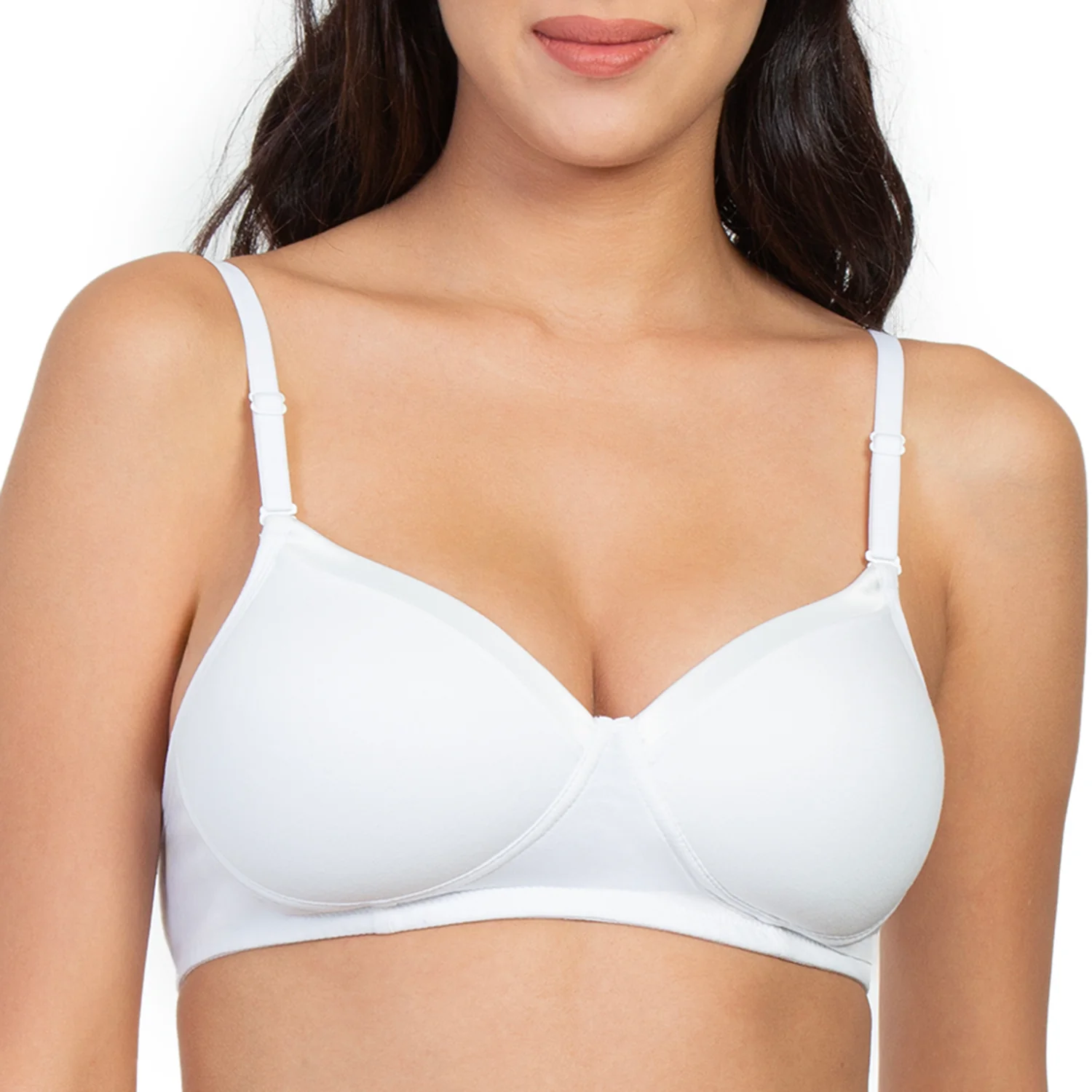 Padded, Non-Wired 3/4th Coverage T-Shirt Bra - Image 5