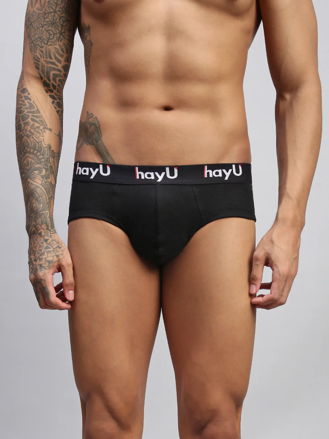 Men Combed Cotton Briefs - Image 2