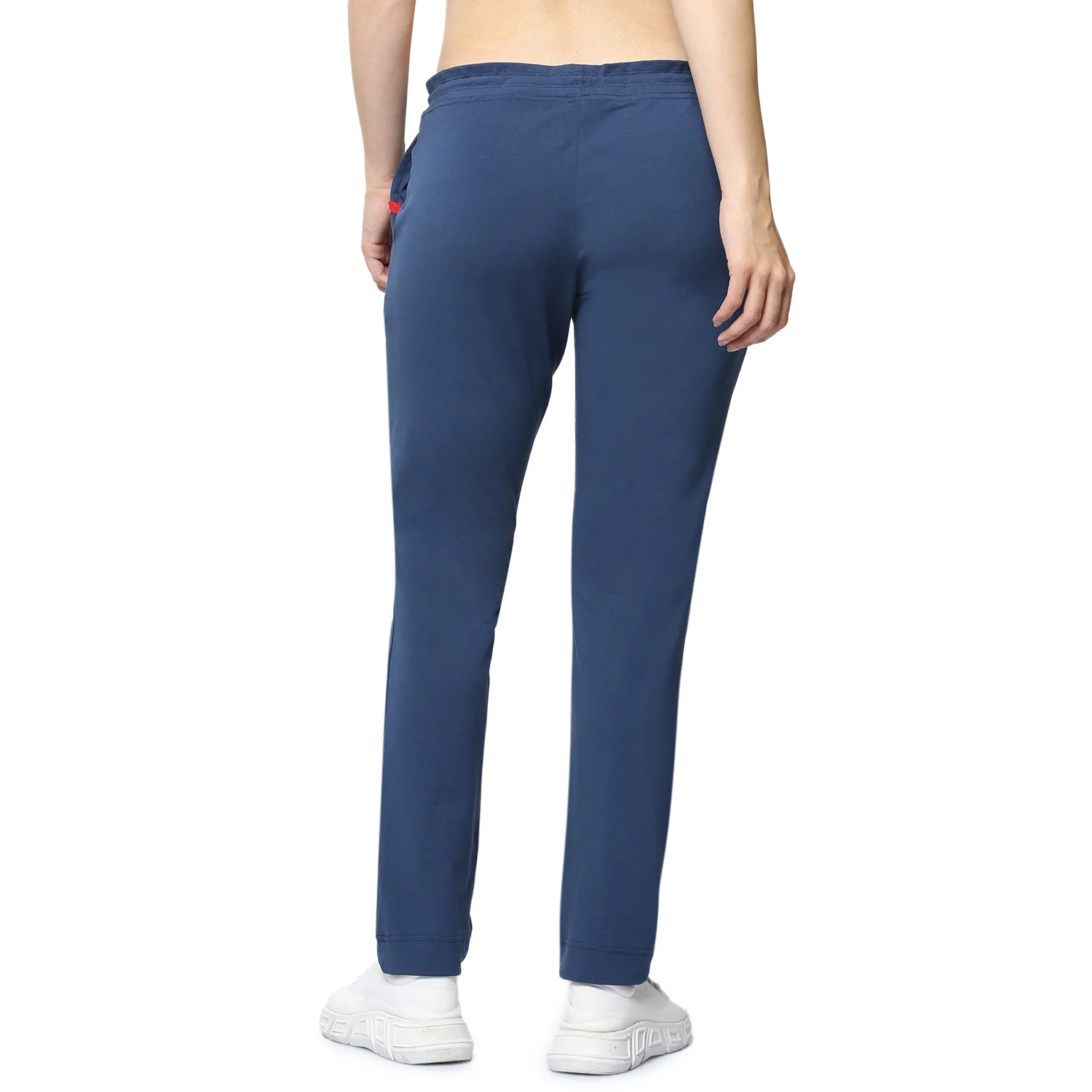 Women Blue Ankle Length Track Pant - Image 2