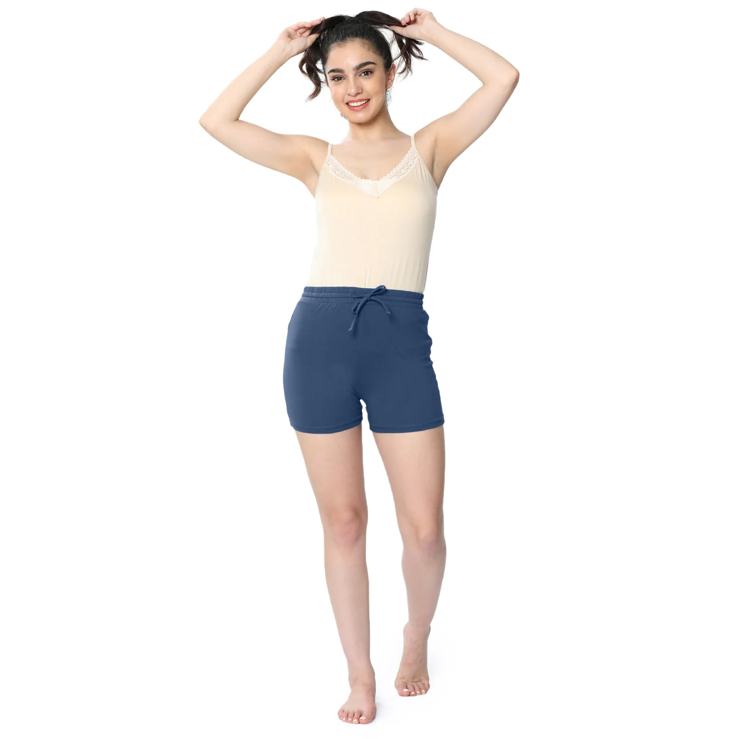 Women Blue Hot Shorts - Image 5
