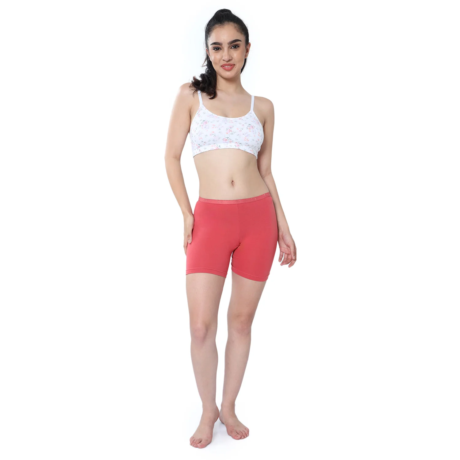 Women Coral Cycling Shorts - Image 5
