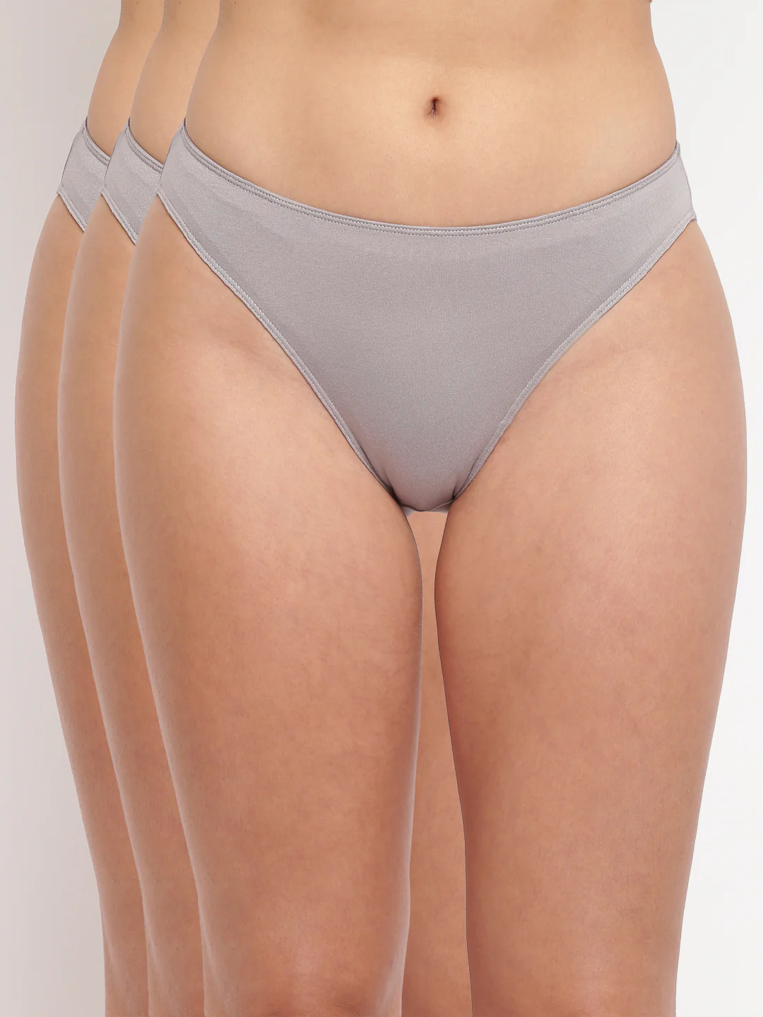 Women Glamo Rise High Leg Brief Pack of 3
