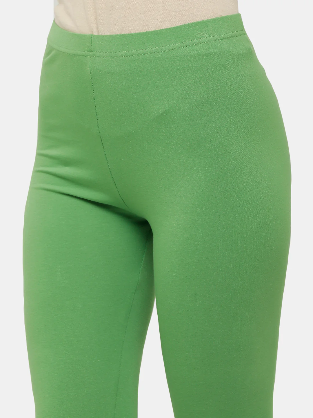 Women Green Casual Leggings - Image 5